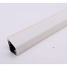 Dichtungsleiste Weiß 1106 PE.
Dichtungsleisten sind ideal für die funktionelle Verbindung zwischen Arbeitsplatte und Rückwand (oder auch mit einer normalen Wand), zu der sie farblich passen.
Kaindl Dichtungsleisten sind in einer Standardlänge von 4100 mm erhältlich.