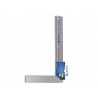 Zimmermannswinkelmesser in 3 Längen zur korrekten Winkelbestimmung
Hergestellt aus einer Aluminiumlegierung.
Einfaches doppelseitiges Lineal