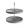 Drehbares, elegantes und hochwertiges Karussell für Schränke mit einer Breite von 800 oder 900 mm. Jeder Fachboden dreht sich unabhängig voneinander rundherum
Höhenverstellbar von 650 mm - 710 mm.
Der Abstand zwischen den Böden ist von 365 - 413 mm
Maximale Belastung pro 1 Fachboden ist 20 kg
Der Durchmesser der Körbe ist:
bei 800 mm - 710 mm
bei 900 mm - 810 mm
Im Anhang finden Sie die Montageanleitung.