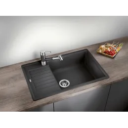 Keramikspüle Blanco ZIA XL 6 S Compact / Schwarz