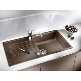 Keramikspüle Blanco ZIA XL 6 S / Vulkan-Grau