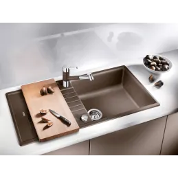 Blanco ZIA XL 6 S Spülbecken aus Keramik / Kaffee