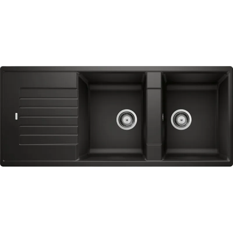 Küchenspüle aus Keramik Blanco ZIA 8 S / Schwarz