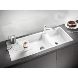 Keramikspüle Blanco ZIA 8 S / Weiß