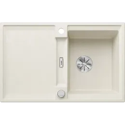 Keramikspüle Blanco ADIRA 45 S mit Exzenter / Weiß soft