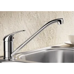 Set Blanco Edelstahlspüle DANA 6 + Armatur DARAS / Glänzendes Chrom