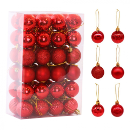 SET 48pcs Weihnachtsschmuck...