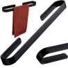 
Wandaufhänger für Handtücher LUGADO - Schwarz matt
Eine elegante Ergänzung für Ihr Badezimmer, die Stil, Funktionalität und Qualität vereint.
Suchen Sie nach einer praktischen und ästhetischen Lösung, um Ihre Handtücher in Ihrem Badezimmer zu organisieren? Der wandmontierte Handtuchhalter LUGADO in mattem Schwarz ist genau das, was Sie brauchen! Dieses moderne und elegante Stück passt nicht nur perfekt in jede Einrichtung, sondern ist auch eine zuverlässige und langlebige Lösung für den täglichen Gebrauch.
1. elegantes Design für jedes Badezimmer
Klare Linien und ein minimalistisches Design in Kombination mit einer eleganten, mattschwarzen Oberfläche machen diesen Garderobenständer zur perfekten Ergänzung sowohl für moderne als auch für klassische Bäder. Die mattschwarze Oberfläche verleiht einen Hauch von Luxus und lässt sich perfekt mit anderen Elementen aus Metall oder Schwarz in Ihrem Raum kombinieren.
2. Hochwertiges Material für lange Lebensdauer
Hergestellt aus hochwertigem Aluminium, das korrosions-, feuchtigkeits- und verschleißbeständig ist. Dieser Garderobenständer ist so konzipiert, dass er jahrelangem Gebrauch unter rauen Badezimmerbedingungen standhält. Machen Sie sich keine Sorgen mehr über Rost oder Oberflächenbeschädigungen!
3. flexible Befestigungsmöglichkeiten
Sie bohren nicht gerne? Kein Problem! LUGADO bietet zwei Befestigungsmöglichkeiten:
- Klebebefestigung - ideal für alle, die ihre Wände nicht beschädigen wollen. Ein spezieller Kleber wird mitgeliefert, um einen festen Sitz zu gewährleisten, ohne dass gebohrt werden muss.
- Montage mit Schrauben - für diejenigen, die eine traditionelle und maximal starke Befestigung bevorzugen.
Beide Methoden sind einfach, schnell und zuverlässig.
4. ideale Abmessungen für maximalen Nutzen
Mit einer Länge von 30 cm, einer Breite von 6 cm und einer Armlänge von 10 cm bietet er viel Platz zum Aufhängen von Handtüchern, Bademänteln oder anderen Badtextilien. Dank seiner kompakten Abmessungen passt er auch in kleinere Bäder, ohne zu viel Platz zu beanspruchen.
5. Das Komplettpaket
Jeder LUGADO-Bügel wird mit einem kompletten Montagesatz (Kleber, Klebeband, Schrauben) und einer Originalverpackung geliefert. Sie brauchen nichts extra zu kaufen - alles, was Sie brauchen, ist bereits enthalten!
