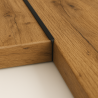 Die Eckleiste ist für die Verbindung von zwei Arbeitsplatten im rechten Winkel vorgesehen. Geeignet für 38 mm dicke Platten. Ermöglicht eine ästhetische und funktionelle Verbindung mit wasserdichter Befestigung mit transparentem Silikon.
Technische Parameter


Höhe des Profils: 39 mm


Für Plattendicke: 38 mm


Überlappungsbreite (Draufsichtseite): 8 mm


Ausgelegt für Plattenradius: 3 mm


Längen zur Auswahl: 600 mm, 635 mm, 900 mm


Farben zur Auswahl: Aluminium, Edelstahl, Mattschwarz, Inox


Einbau:


Montage: Universal - geeignet für rechte und linke Seite


Befestigung: mit Schrauben


Abdichtung: Es wird empfohlen, transparentes Silikon zwischen Schiene und Platten aufzutragen - es gewährleistet Schutz vor Feuchtigkeit

