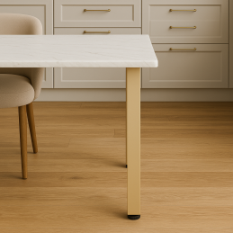 Tischbein GENEVA / Gold matt
