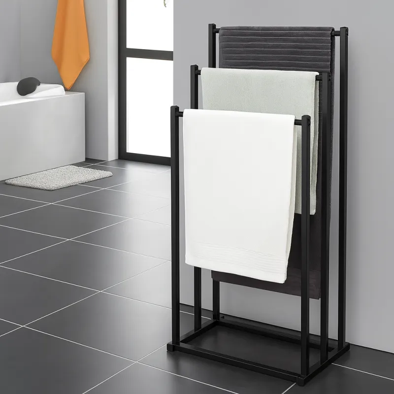 Handtuchhalter MIRA / Schwarz matt