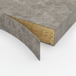 ABS-Kante zur Arbeitsplatte...