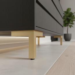 Möbelbein ANGEL / Gold matt