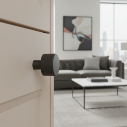 Knopf INDUST II. / Schwarz...