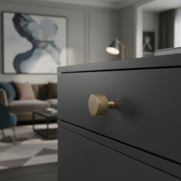 Knopf INDUST II. / Altgold