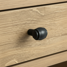 Knopf RUSTICALE / Schwarz...