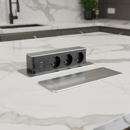 Ausziehbare Steckdose...