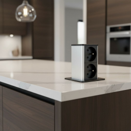 Ausziehbare Steckdose...