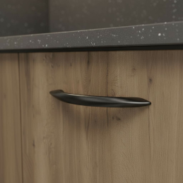 Griff KINGSTON / Schwarz matt