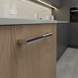 Griff PUERTO / Chrom glänzend