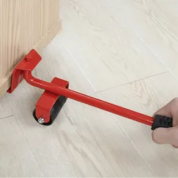 Set zum Verschieben von Möbeln und Geräten / Rot