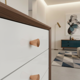 Grifftaste MANGO / Kupfer