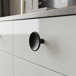 Holzknauf RENO / Schwarz...