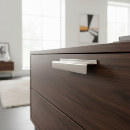 Griff BRUNA / Nickel gebürstet