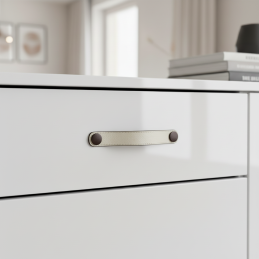 Griff CASE / Leder weiß