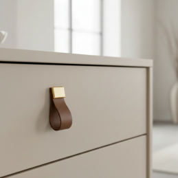 Lederknopfgriff DALLAS /...