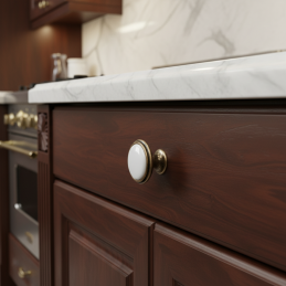 Knopf RITA / Altgold