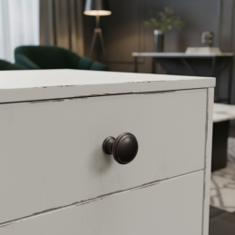 Knopf ARLES / Kupfer Patina