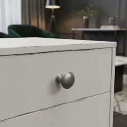 Knopf ARLES / Antikes Silber