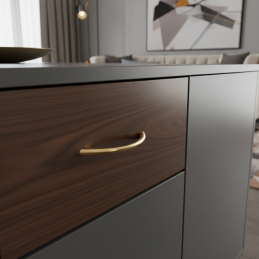 Kunststoffgriff ASTOR / Gold