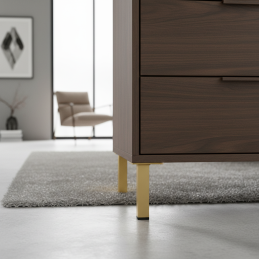 Möbelbein LOGAN / Gold matt