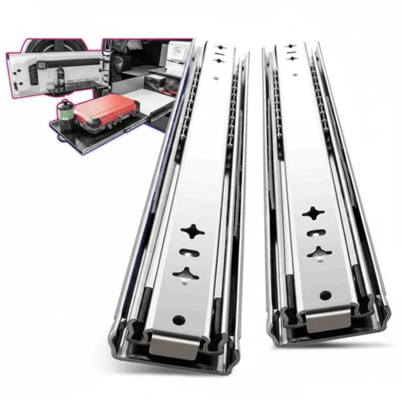 Kugelauszug ohne Dämpfung 53 mm - hohe Belastung