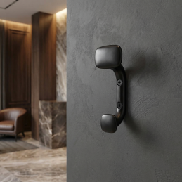 Garderobe SIMS / Schwarz matt