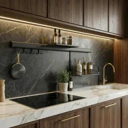 Hängeregal-Set OXXO I 900 mm / Anthrazit