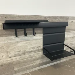 Hängeregal-Set OXXO II 600 mm / Anthrazit