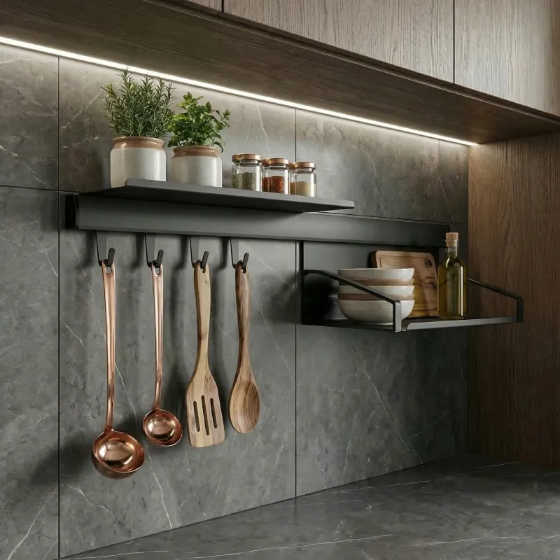 Hängeregal-Set OXXO III 600 mm / Anthrazit