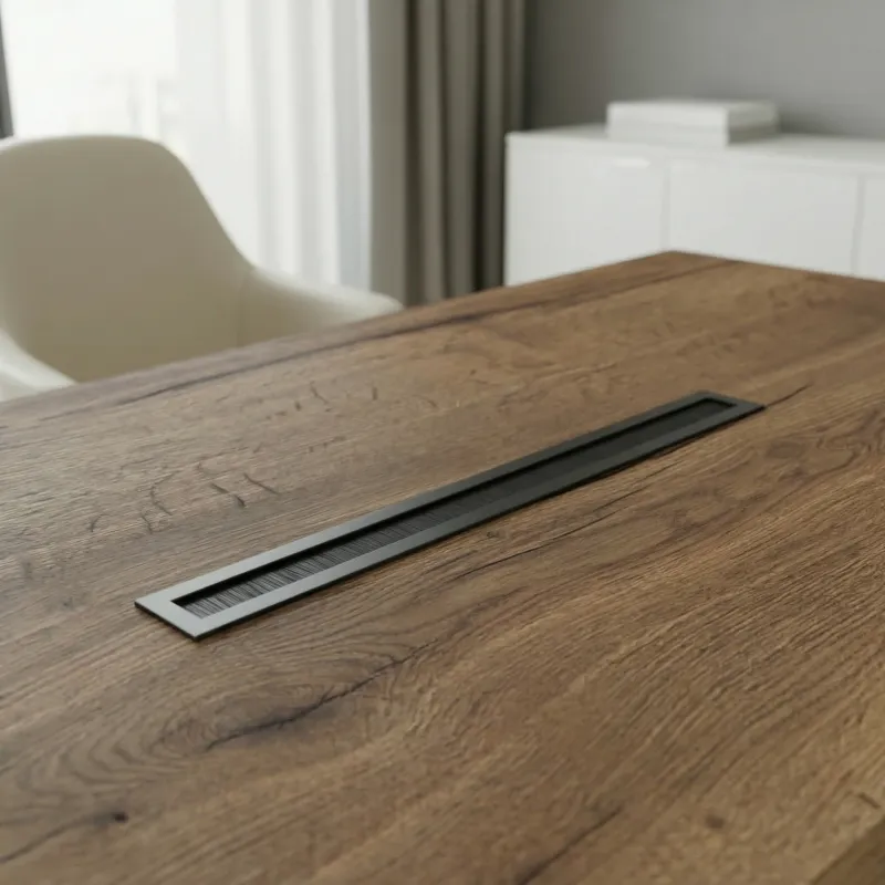 Kabeldurchführung MERIDA SLIM / Schwarz matt