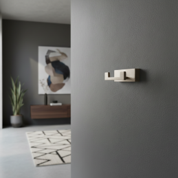 Kleiderbügel DELTA DUO / Nickel gebürstet