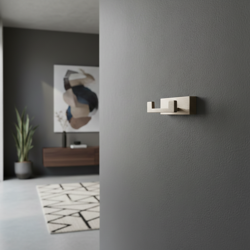 Kleiderbügel DELTA DUO / Nickel gebürstet