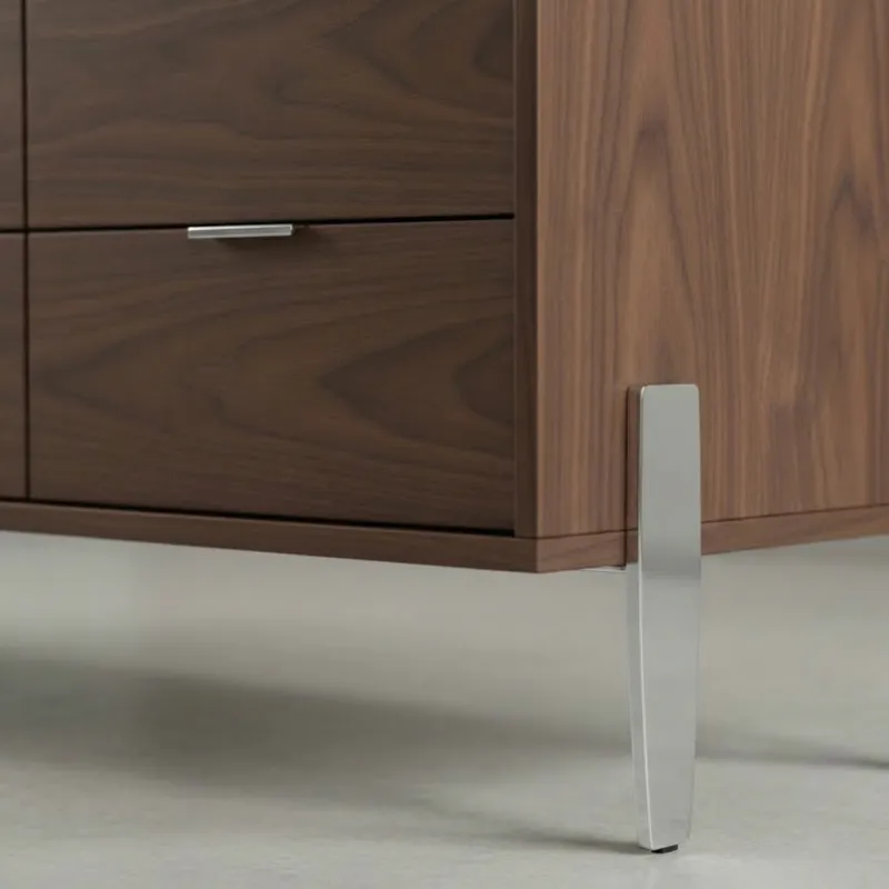 Möbelfuß MORGAN / Chrom glänzend