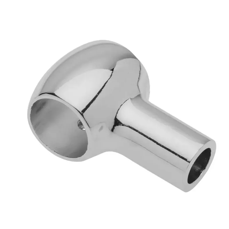 Wandhalterung für Hängestange / Chrom glänzend