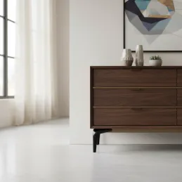 Möbelfuß EBRO / Schwarz matt