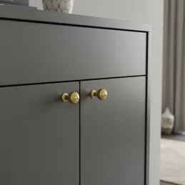 Knopfgriff KAREN / Glänzendes Gold