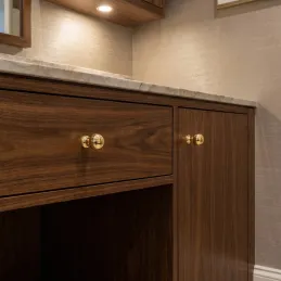 Knopfgriff KAREN / Glänzendes Gold