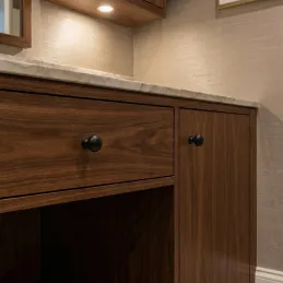 Griffknopf KAREN / Schwarz matt