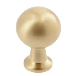 Griffknopf KAREN / Gebürstetes Gold